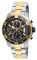 Чоловічий годинник Invicta Pro Diver SCUBA Men's Watch - 45 мм сталь + золото (22418)